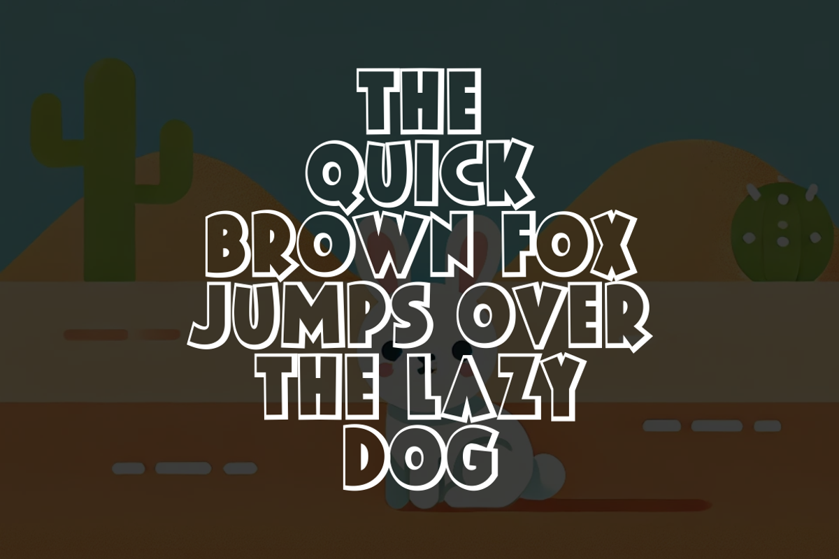 Lonpes 1926 - Kiddies Font, a Sans Serif Font by Monoletter Studio (Photo 2 of 4)
