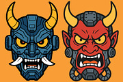 Hannya Oni Masks, a Person Illustration by Deezguizer (Thumbnail 4 of 5)