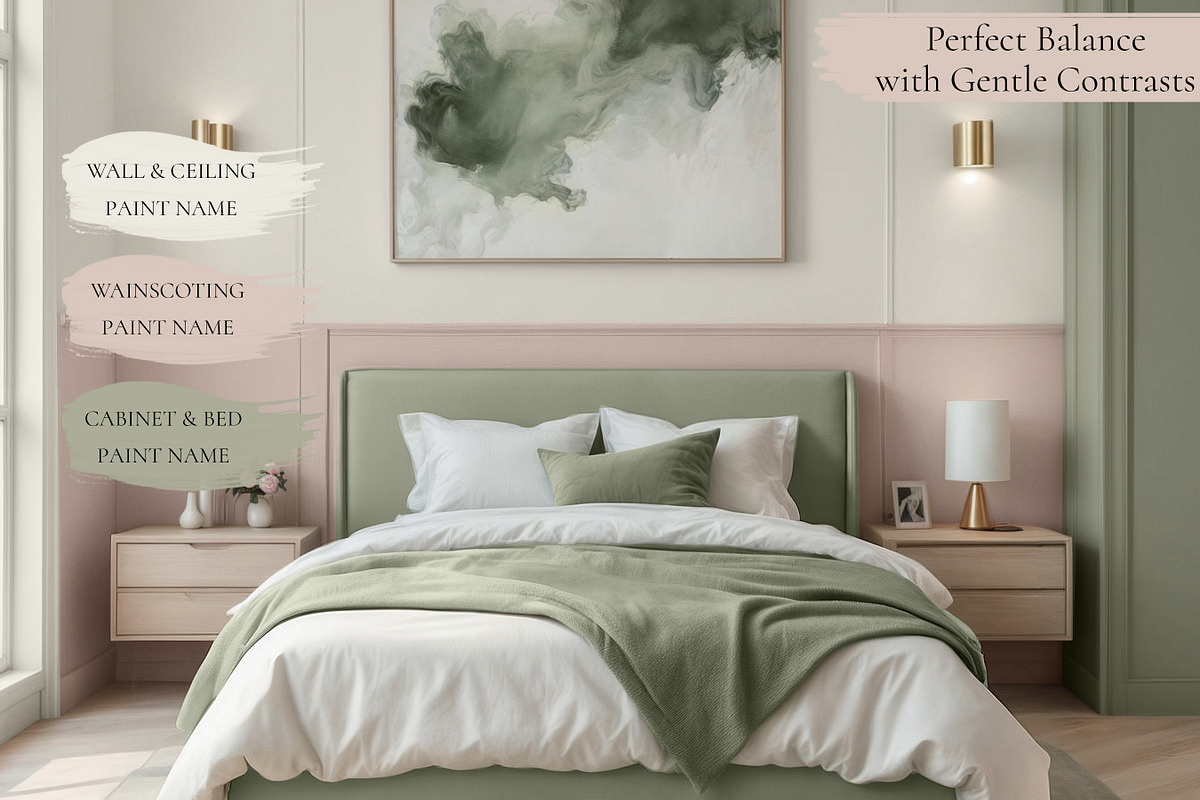 Clary Sage Home Paint Palette SW6178, a Presentation Template by CONCEPT COLORS (Photo 7 of 9)