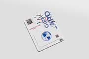 Gift Card Mockup, a Packaging Mockup by hokagata (Thumbnail 5 of 12)