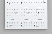 Lunar Calendar 2025, a Stationery Template by MightyDesign (Thumbnail 4 of 7)
