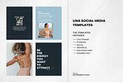LINA / Canva Yoga Templates, a Social Media Template by Mia Branding Studio (Thumbnail 9 of 9)