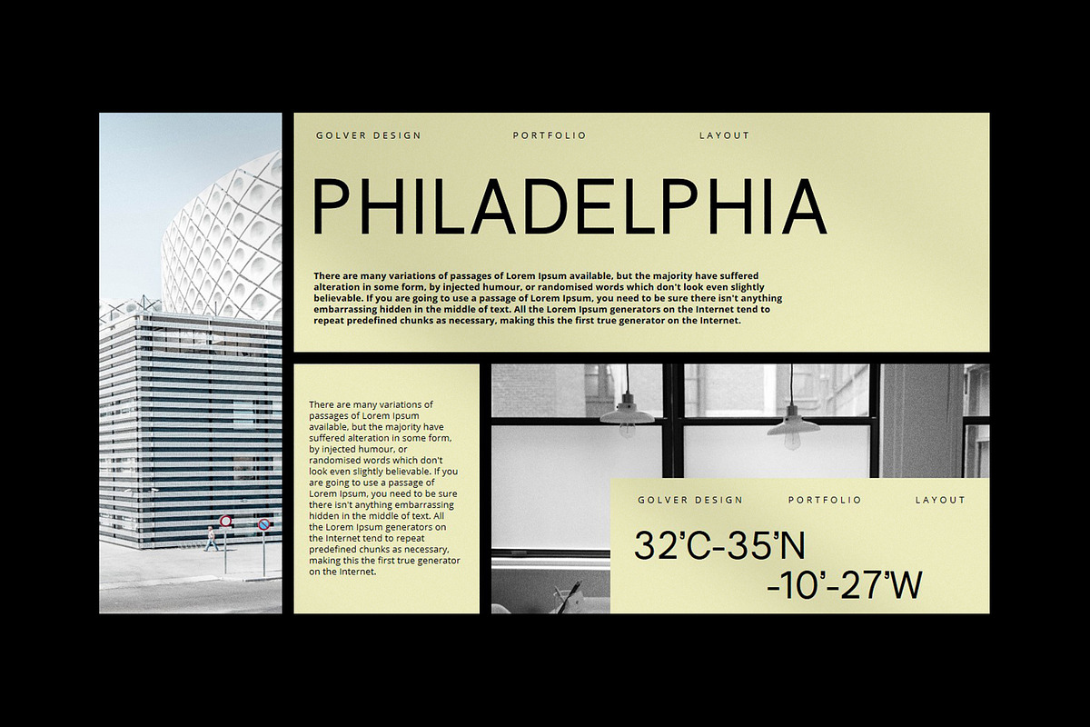 Golver Presentation Template preview 4