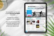 Canva Newsletter Template Financial, an Email Template by PixelCraft (Thumbnail 14 of 15)