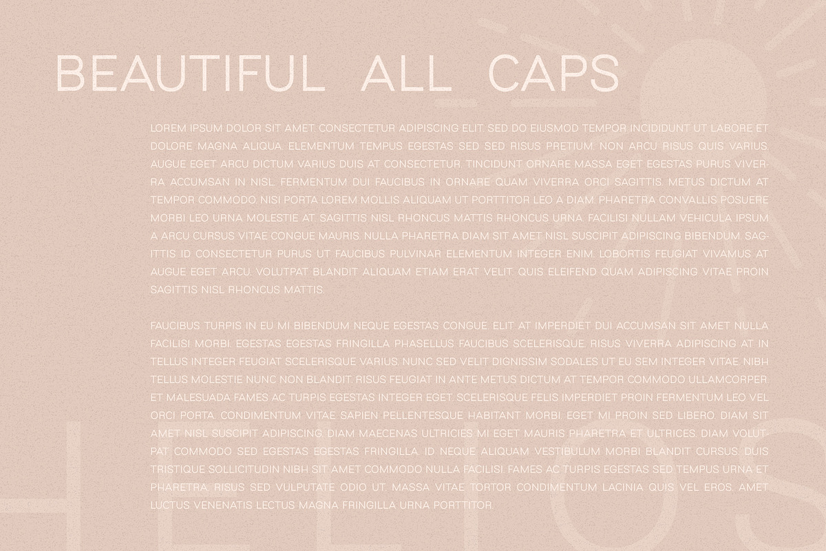 Helios // A Minimalist Sans Serif preview 3