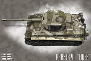 Panzer VI Tiger German Tank