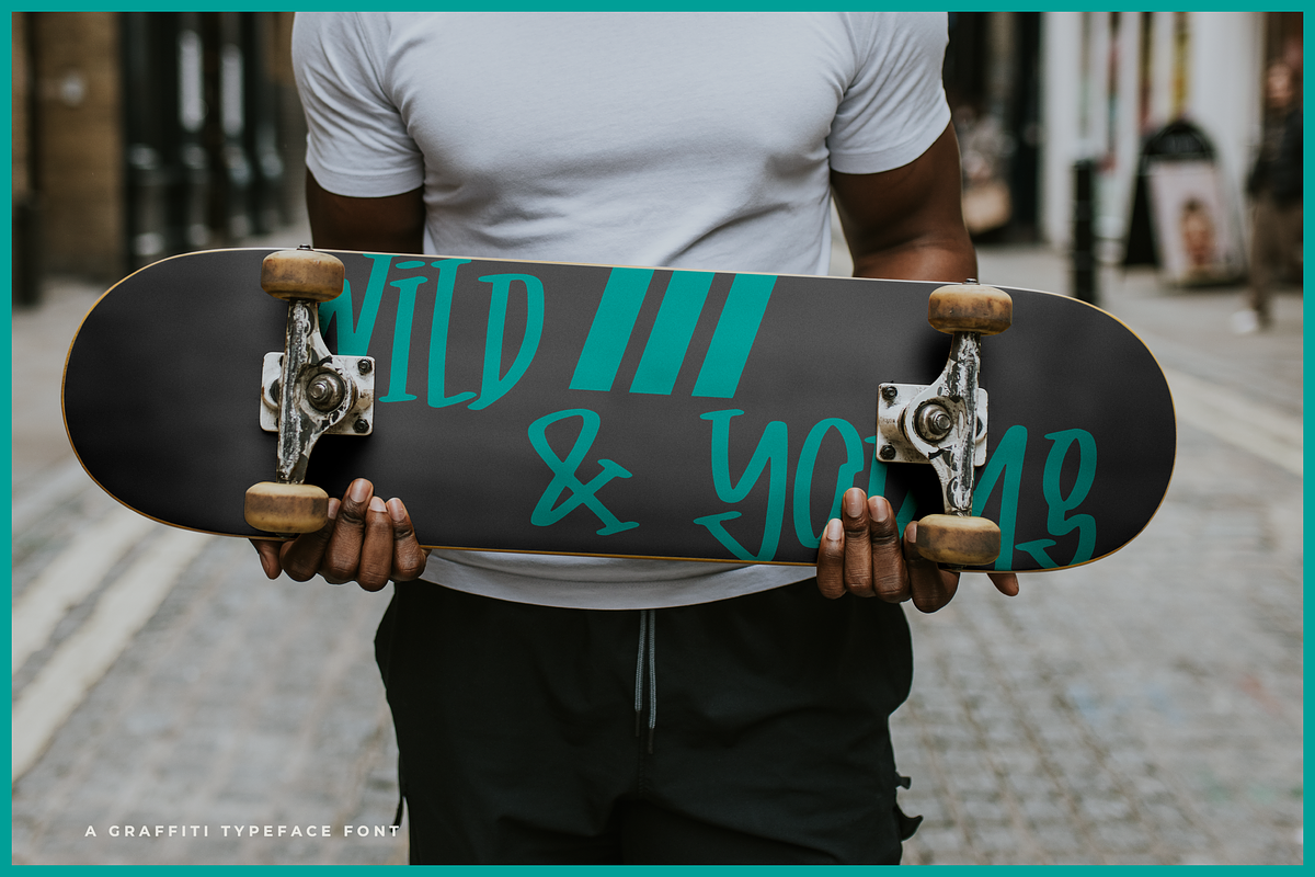 Union Lesson | Graffiti Typeface, a Handwritten Font by Denustudios (Photo 11 of 15)
