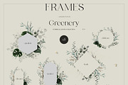 -50% GREENERY watercolor gold leaves, an Illustration by Lana Elanor (Thumbnail 6 of 13)