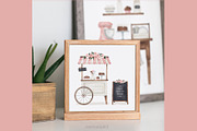 Pasticerie watercolor set, a Decorative Illustration by Estudio 812 (Thumbnail 5 of 10)