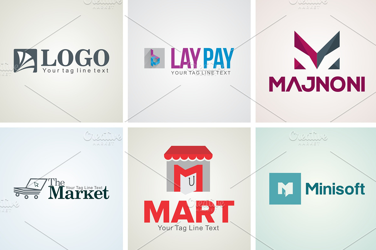 Abstract Logo Marks Template Pack
