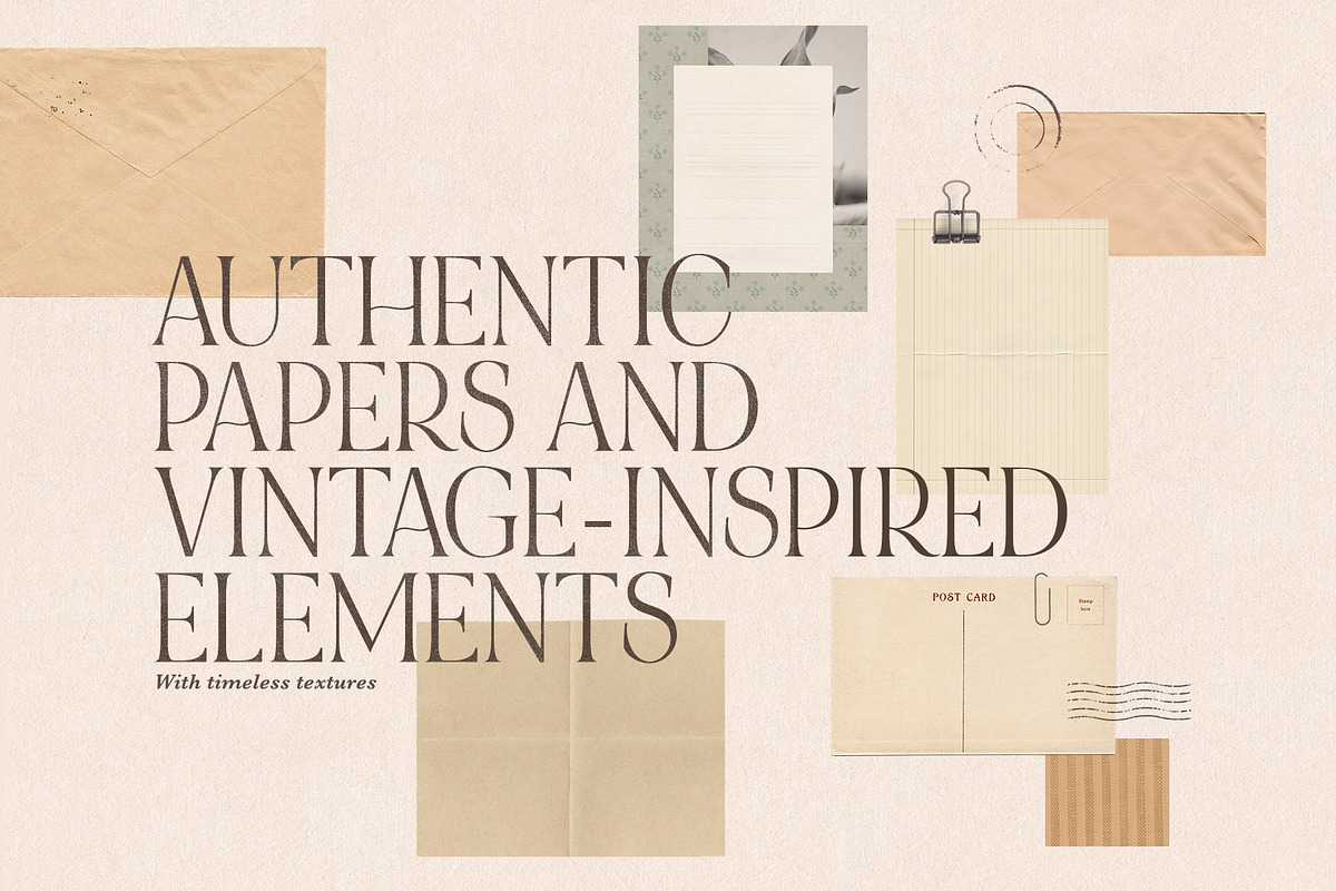Paper Note—Nostalgic Design Toolkit, an Object Graphic by Basia Stryjecka (Photo 2 of 39)
