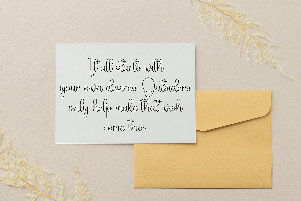 Yogaday | Script Font, a Handwritten Font by Scratchones (Photo 2 of 9)
