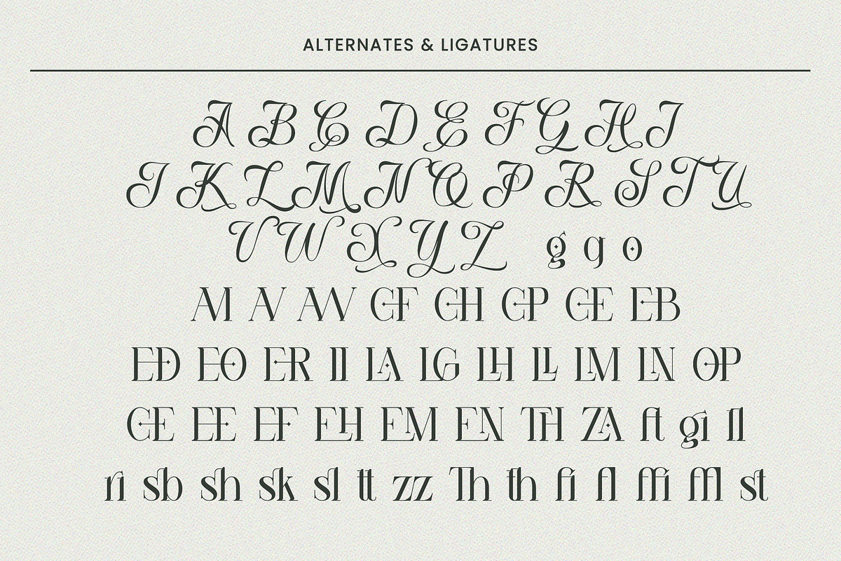 Klandestin - Elegant Serif Typeface, a Serif Font by Dryy.type (Photo 11 of 11)