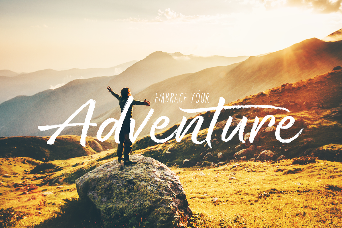 Good Karma Script Typeface preview 2