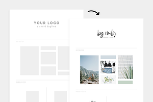 Brand Board Template Bundle