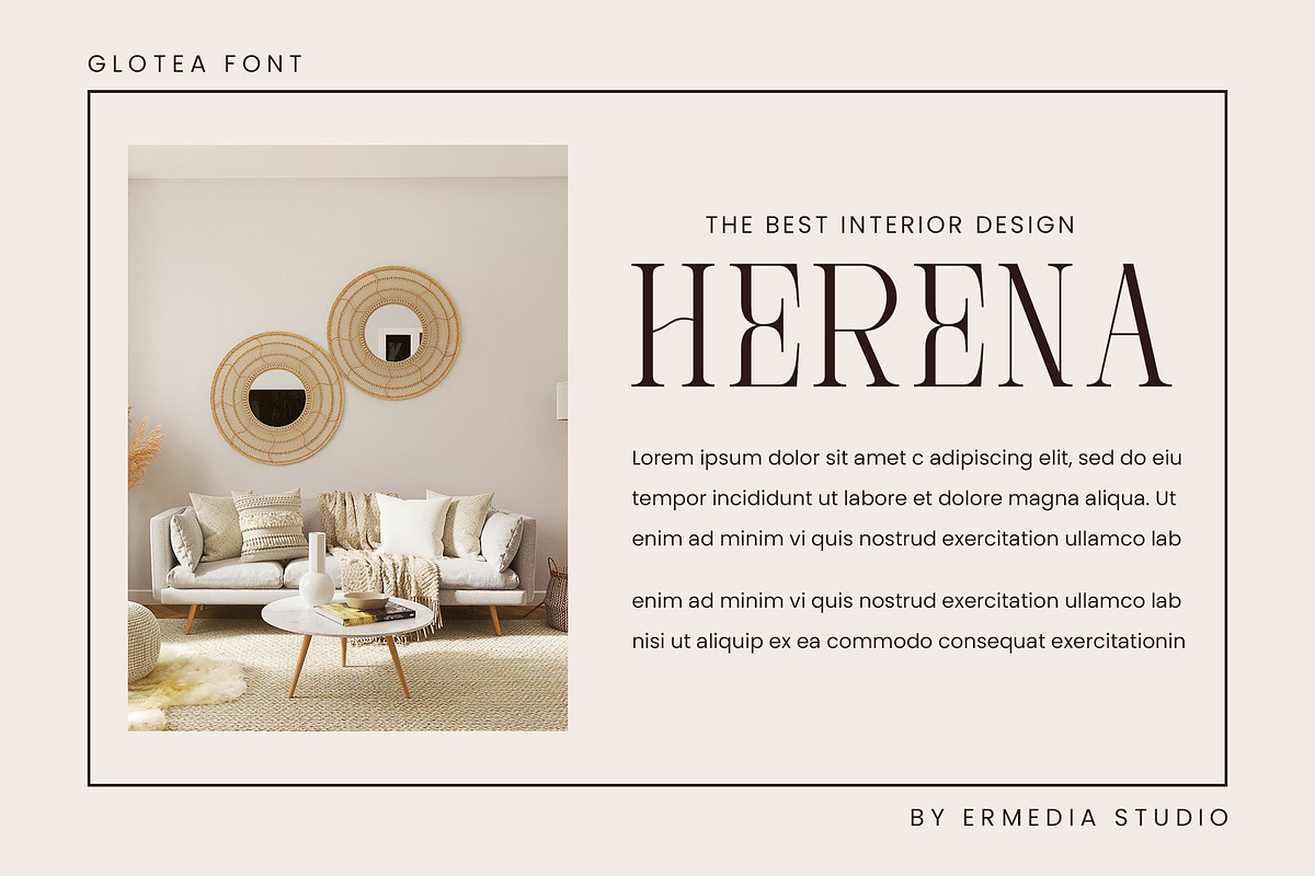 Glotea || Moedern Minimalist Serif, a Serif Font by Ermedia Studio (Photo 5 of 11)