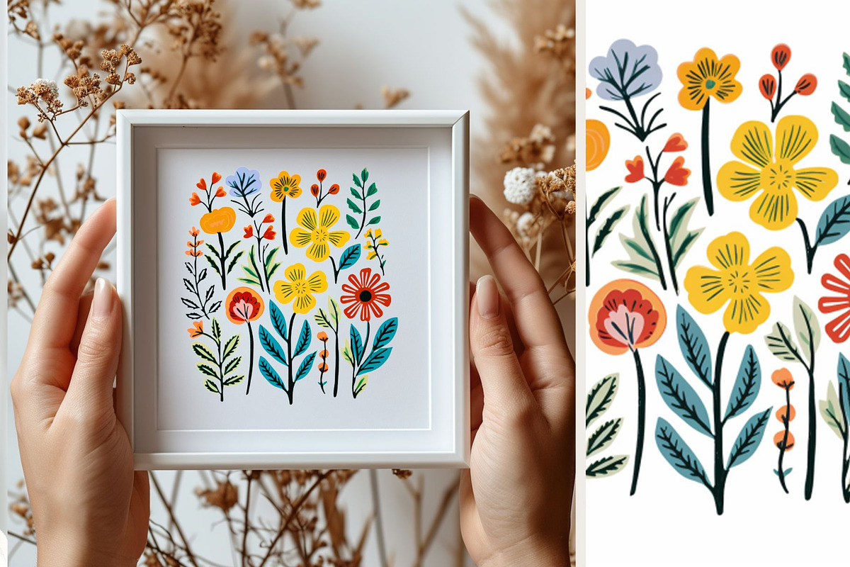 8 Matisse flower wall art print, a Decorative Illustration by ARTOZEN DIGITAL (Photo 8 of 12)