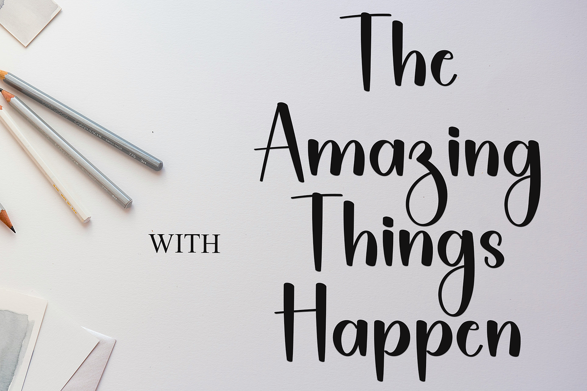Angelica Homemade, a Handwritten Font by FreshTypeINK (Photo 4 of 8)