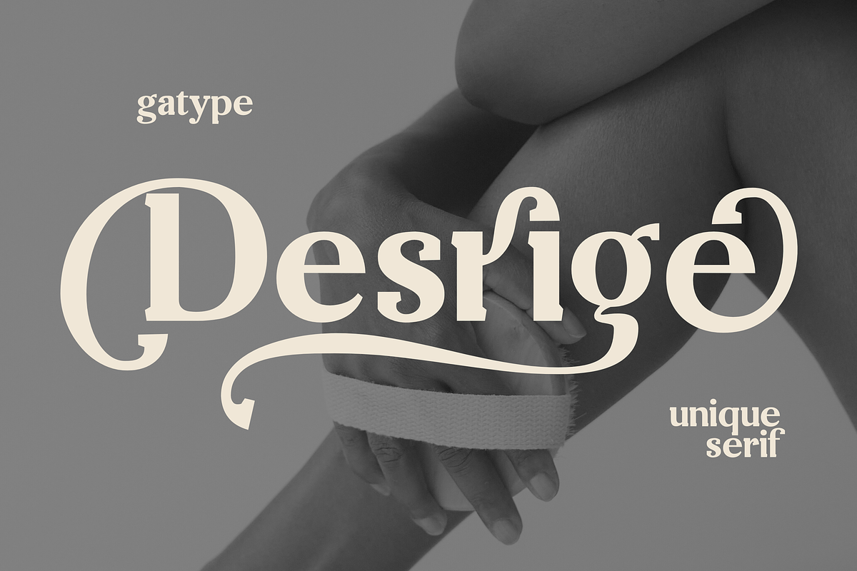 Desrige, a Serif Font by Gatype (Photo 1 of 9)