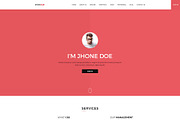 WHOIAM Lightweight Portfolio Respons, a Bootstrap Template by mine-tech (Thumbnail 4 of 4)