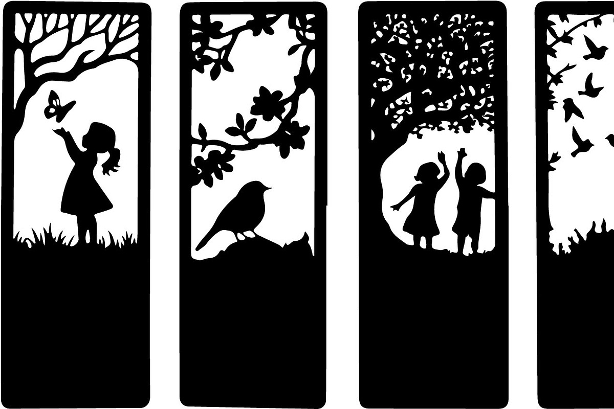 Nature Kids & Birds Panel Set, an Illustration by BIPLOB EXPERT (Photo 3 of 7)