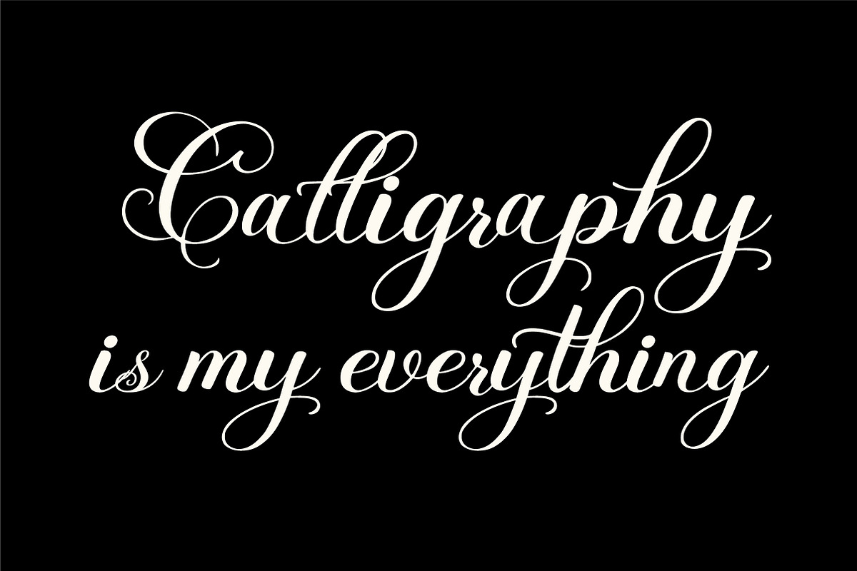 Friday Calligraphy, a Script Font by Aura Typeface (Photo 7 of 8)