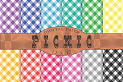 Gingham patterns Picnic Cottagecore, a Pattern Graphic by Kiwi Fruit Punch (Thumbnail 2 of 3)