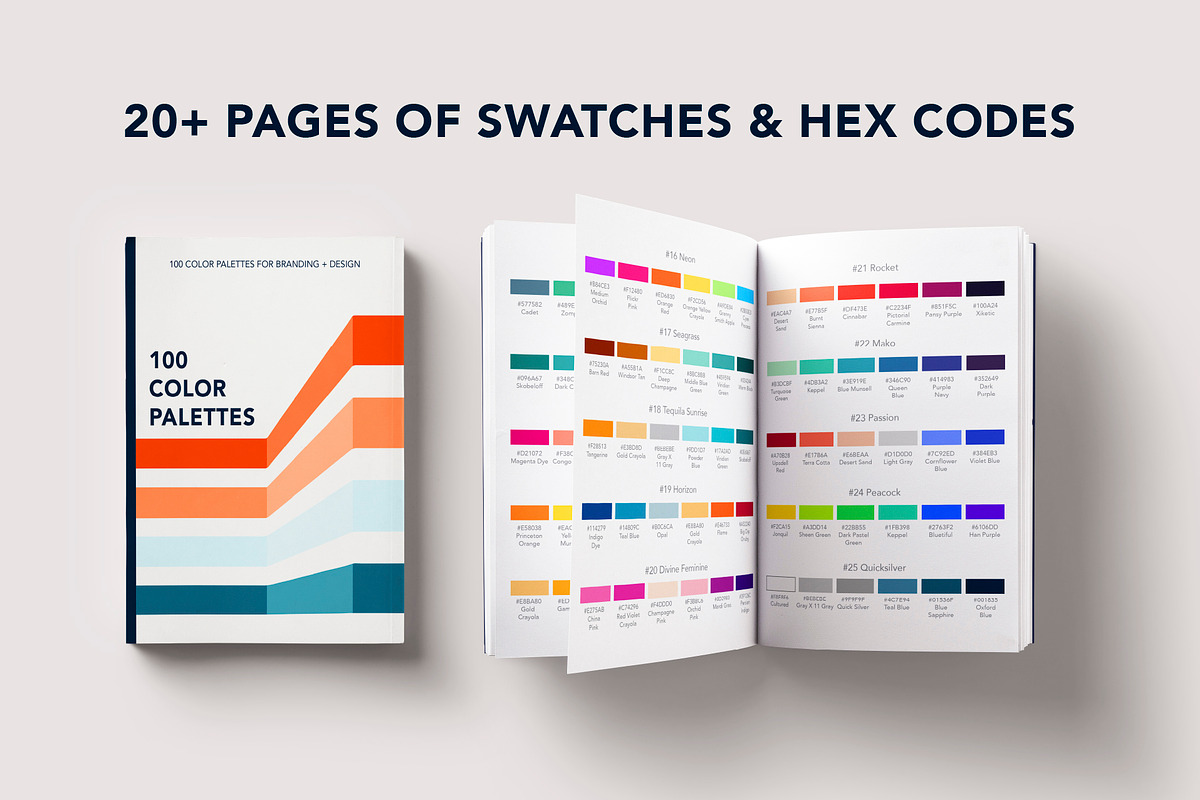 100 Color Palettes for Branding, a Palette Add-On by Ellen Carty Design (Photo 2 of 11)