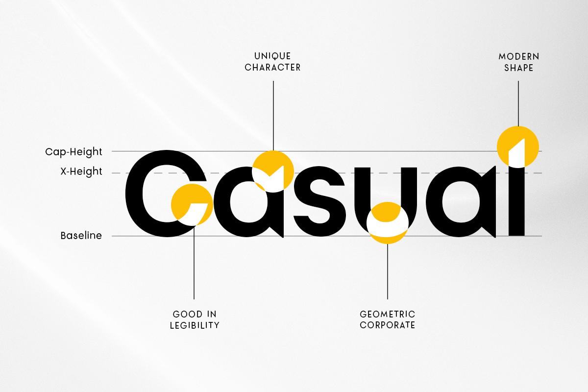 Caviler - Geometric Sans Serif Font, a Sans Serif Font by TokoPress (Photo 9 of 12)