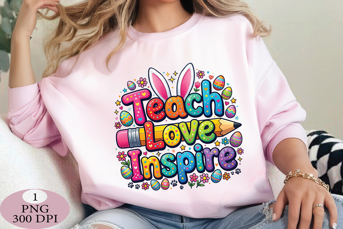 Easter Teacher Png, an Illustration by Daily.Designs (Photo 4 of 5)
