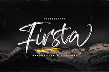 Firsta - Handwritten Font