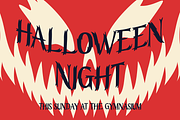 VOODZ – Halloween Typeface, a Font by Arendxstudio (Thumbnail 5 of 10)