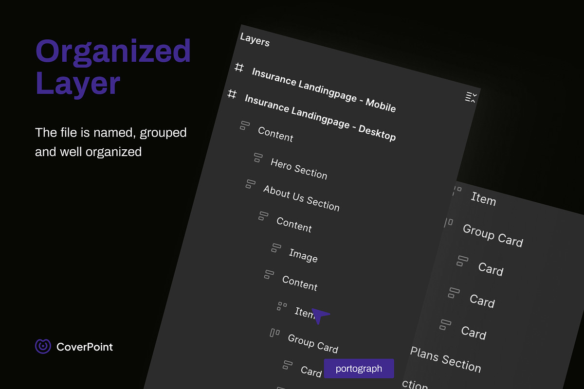 CoverPoint - Insurance Landing Page preview 5