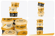Food Container Mockup Set, a Cups & Container Mockup by Mockups Planet (Thumbnail 1 of 5)