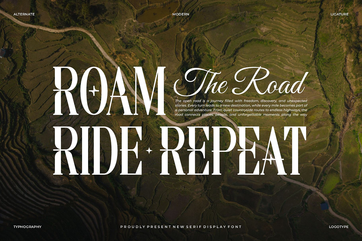 Dezonne || Modern Elegant Serif Font, a Serif Font by Ermedia Studio (Photo 7 of 10)