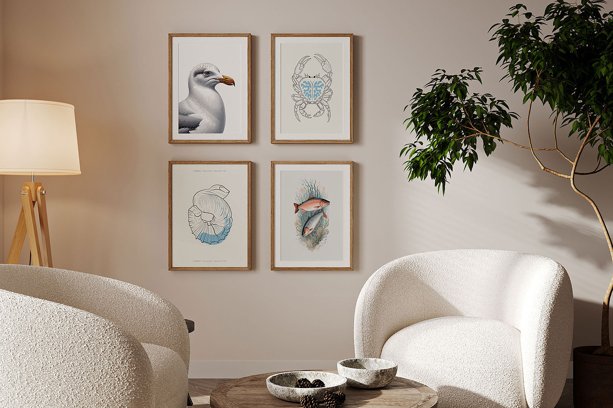 Art Poster Bundle | 10 in 1, an Object Graphic by KetteCreate (Photo 9 of 51)