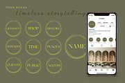 Expressive green Instagram Templates, a Social Media Template by ARGOS SHOP DESIGN (Thumbnail 9 of 9)