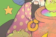 Good Mood Potion, an Animal Illustration by Anastasiya Klempach (Thumbnail 6 of 9)