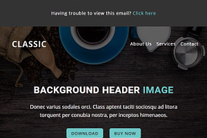 Classic - Responsive Email Template