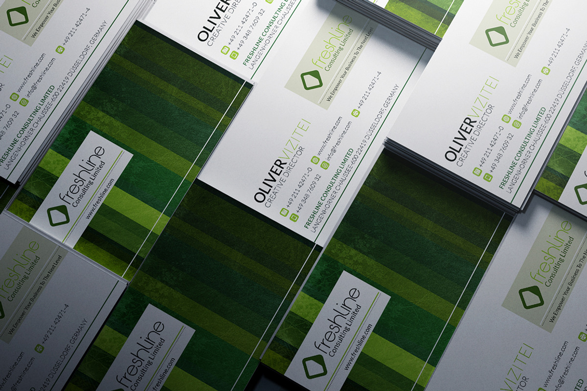 Elegant Business Card, a Business Card Template by Marvel (Photo 1 of 3)