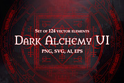 Dark Alchemy UI Set, an Object Illustration by Olga Ryzychenko (Thumbnail 1 of 10)