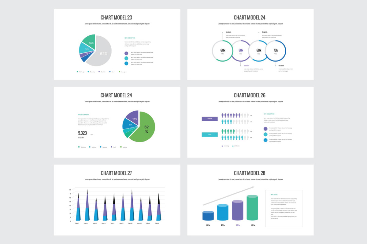 BEST CHART COLLECTION - Google Slide, a Presentation Template by Shafura (Photo 6 of 13)