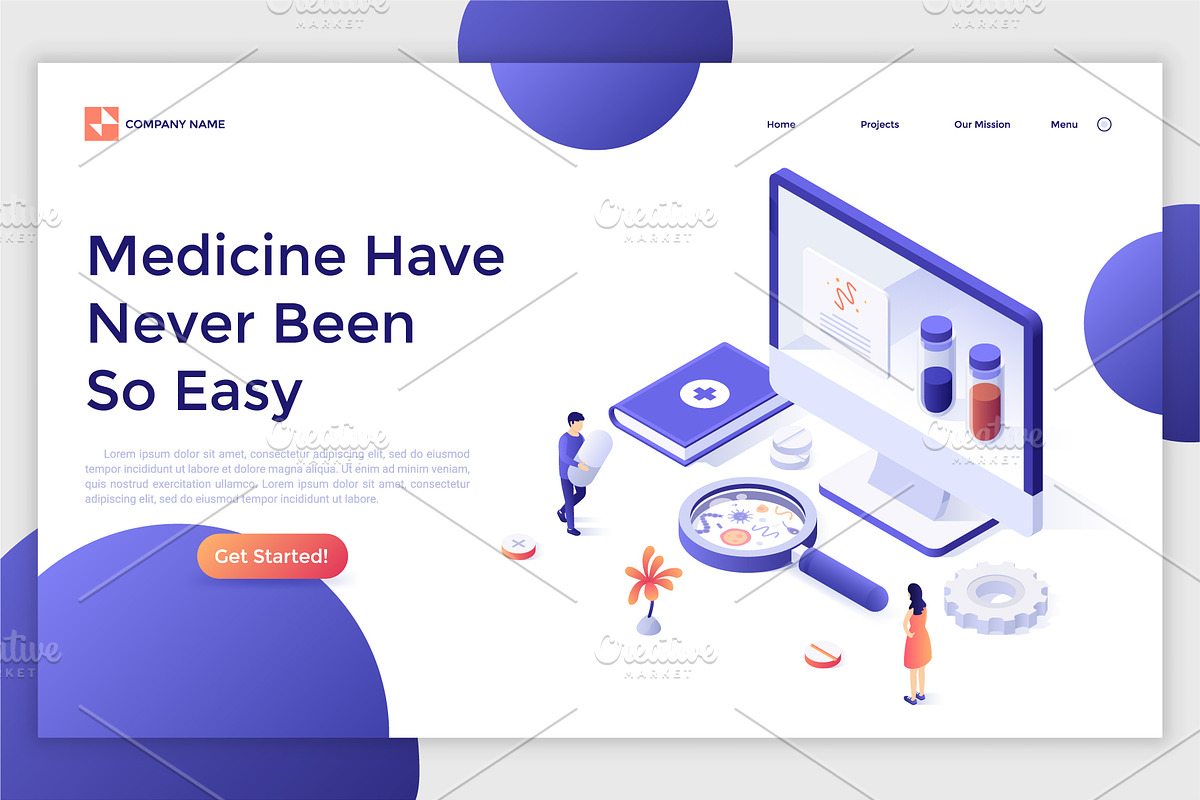 Isometric Solutions Mini. Part 7, a Templates & Theme by Andrew Kras Design (Photo 2 of 15)