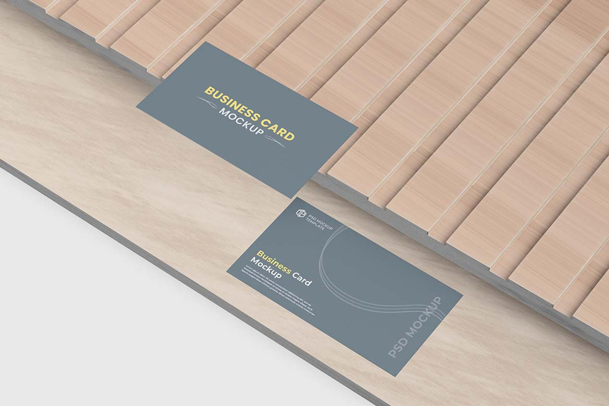 Business Card Mockup, an Advertising Mockup by tiyasprabawa (Photo 2 of 5)