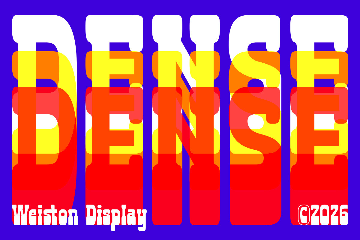 Weiston Slab Serif Display, a Slab Serif Font by Letterhend Studio (Photo 2 of 9)