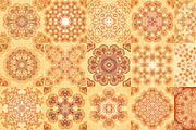Mehndi Backgrounds BIG set, a Pattern Graphic by Art of Sun (Thumbnail 2 of 12)