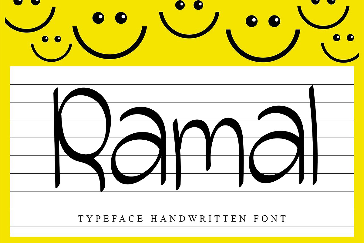 Ramal, a Slab Serif Font by Gia Letter (Photo 1 of 6)