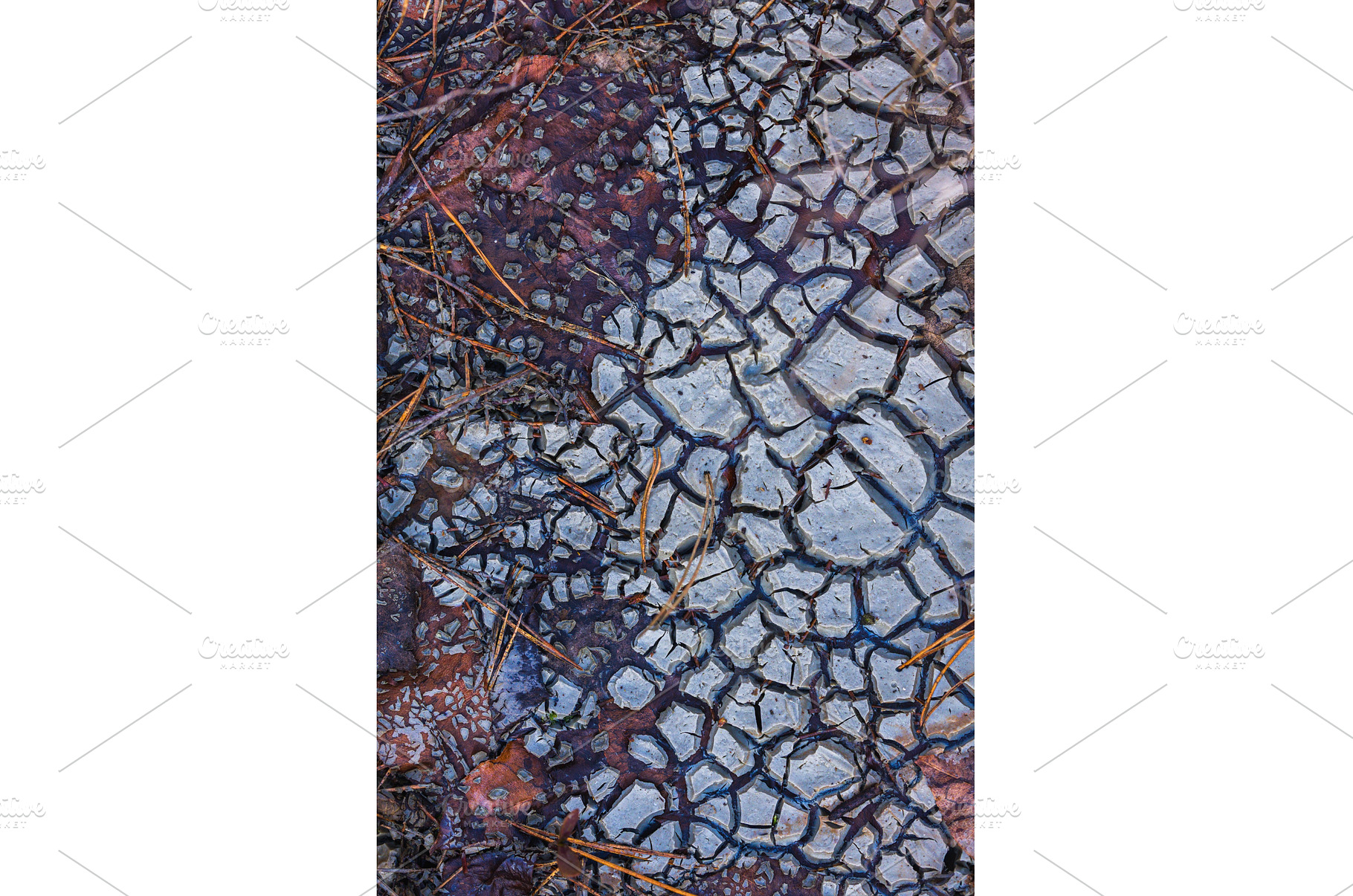 Cracked Earth. An arid landscape, a Background Photo by Lukas Jonaitis SHOP