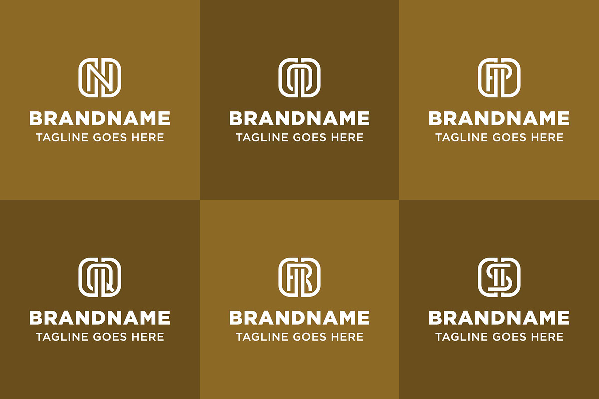 Letters DND DOD DPD DQD DRD DSD Logo, a Branding & Logo Template by Pray Art Design Studio (Photo 2 of 2)
