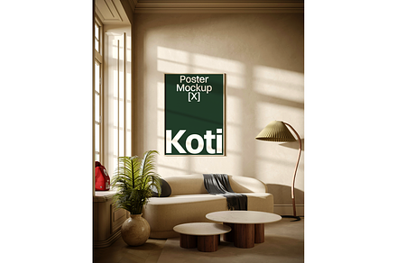 Koti A3 Poster Mockup 45